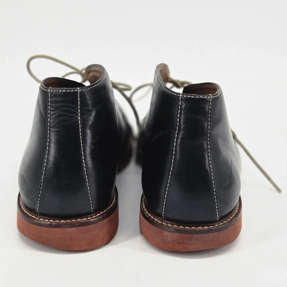 Gordon Rush Hartwell Black Leather Chukka Desert Dress Oxford Boots Men Size 11